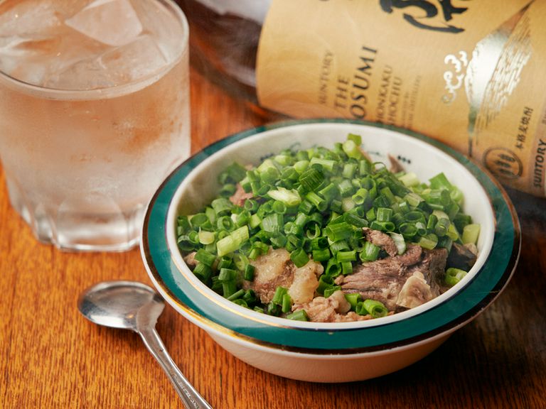 牛すじネギポン酢