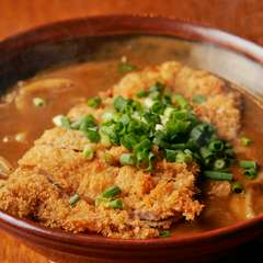 ランチのイチオシ『自家製とんかつカレーうどん』