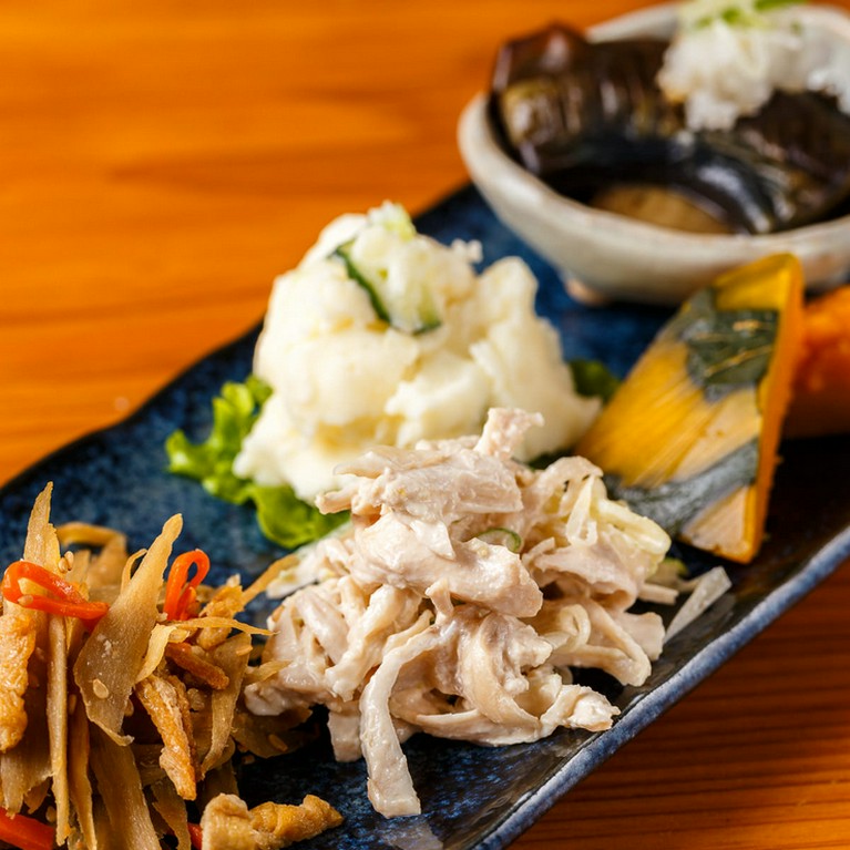 おばんざいの盛り合わせ