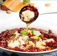 白身魚の四川風煮込み