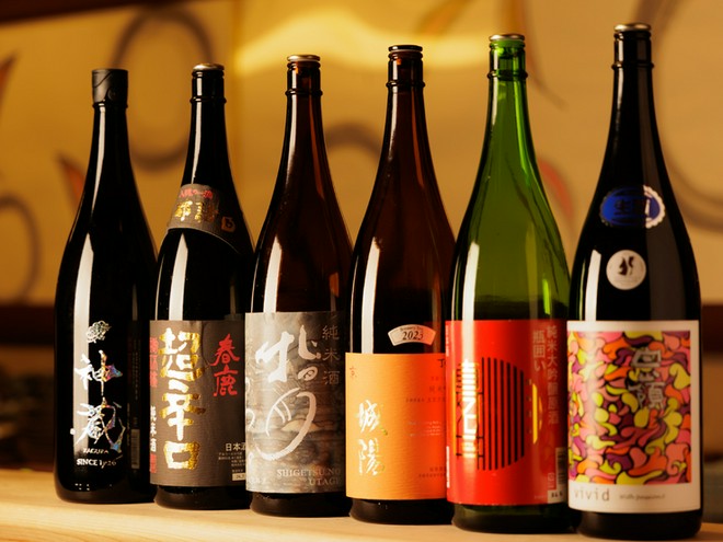 日本酒にこだわっている