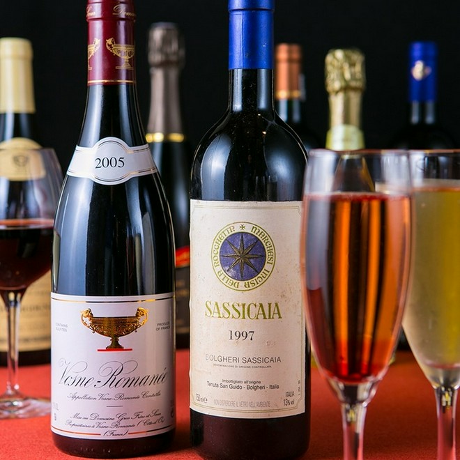 ワインにこだわっている