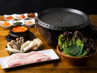 米沢豚のサムギョプサル