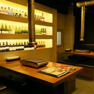 隣のテーブルと距離を空けながらお食事を楽しんでいただけますので、久々の女子会にもおすすめ。

