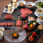 黒毛和牛を贅沢に楽しめるコースです。
肉本来の味わいをお楽しみください。