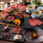 黒毛和牛を贅沢に楽しめるコースです。
肉本来の味わいをお楽しみください。