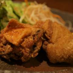 骨付きももの唐揚げ