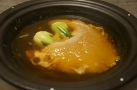 翠宮前菜
点心　蒸し物三種盛り合わせ
ショーロンポウ
ふかひれの姿煮
広東料理の酢豚
本日のお任せ?飯
デザート