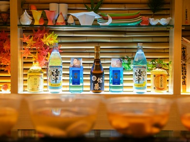 九州のお料理に合うお酒が豊富です。