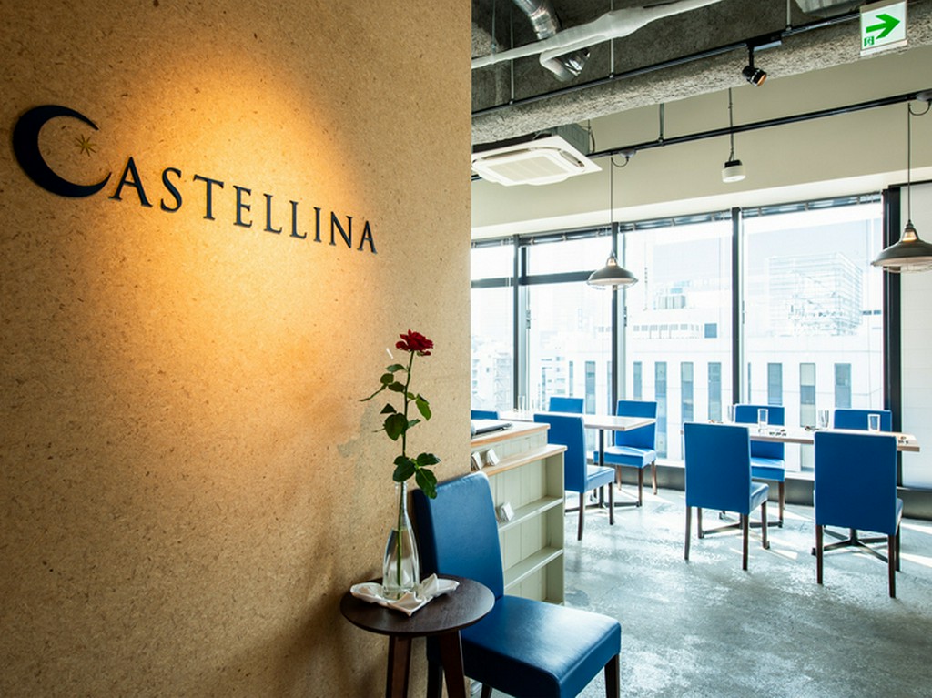 茅場町駅から徒歩3分。GEMSの9階にあるイタリア料理店