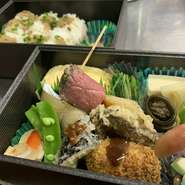 明月会席弁当（二段弁当）2750円