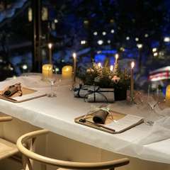 ライトアップされた1000坪の日本庭園と、美食で楽しむ贅沢なクリスマス