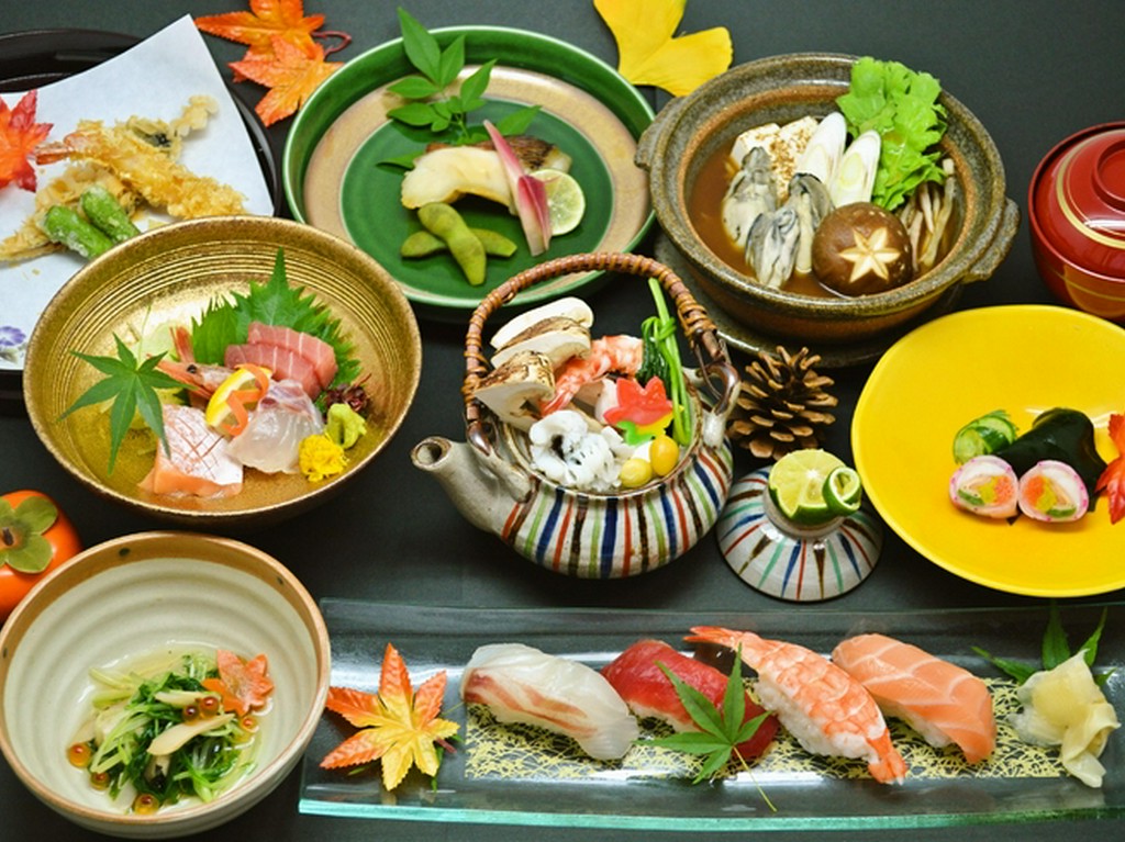 銘々盛でゆったり味わえる『宴会コース＜飲み放題付＞』