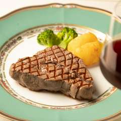 特選牛肉網焼ビフテキコース　M