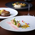 おいしく美しく、コースのスタートを告げてくれる『オードブル』