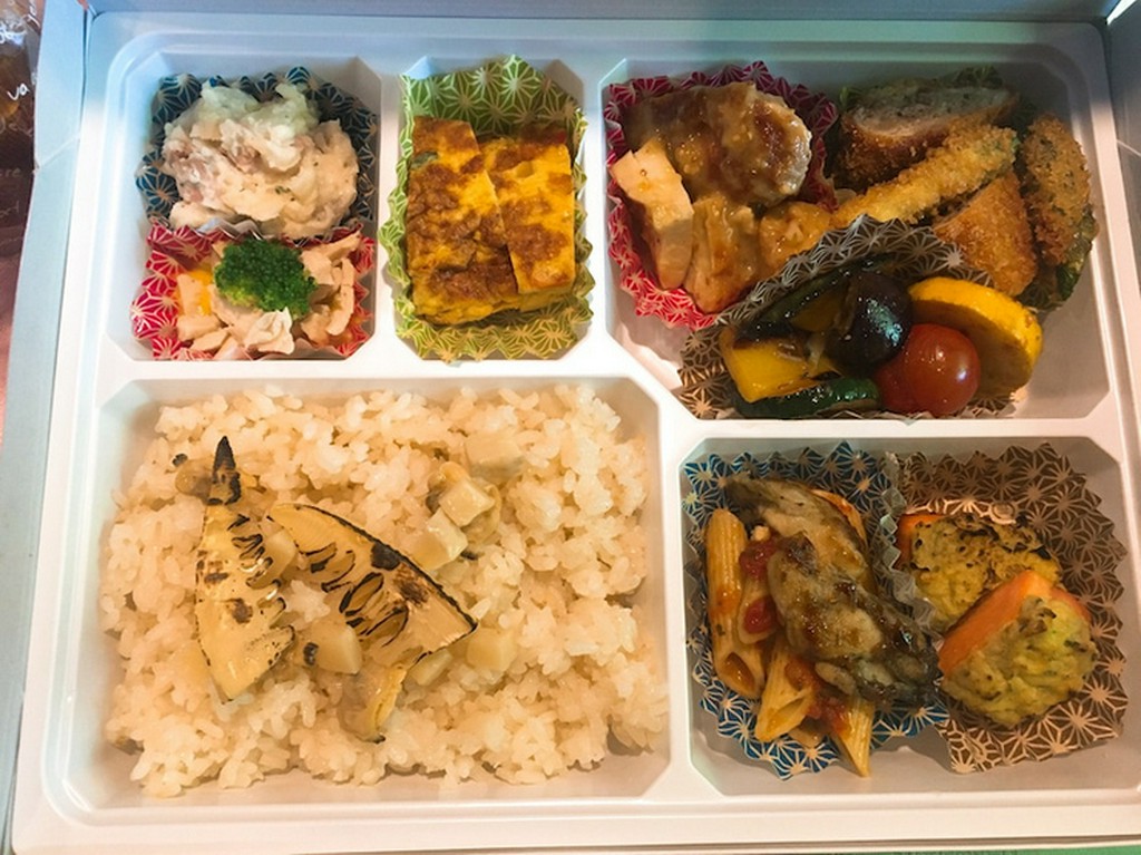 フランスBENTO～春、炙り筍ご飯