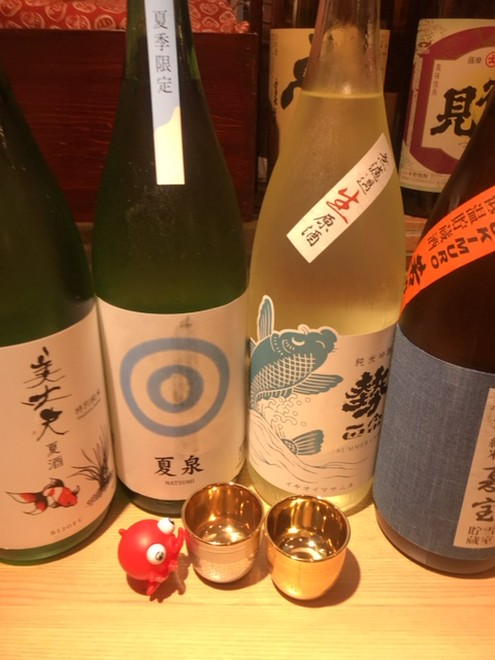 日本酒にこだわっている