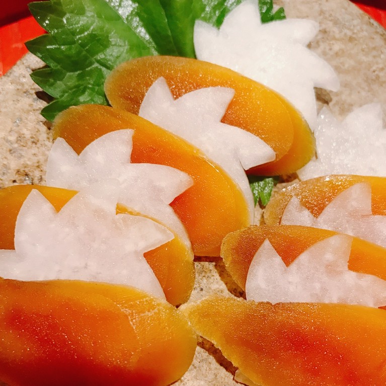 自家製　からすみ大根