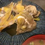 お魚の旨味たっぷり、酒蒸しでおつゆまで美味しくいただけます。