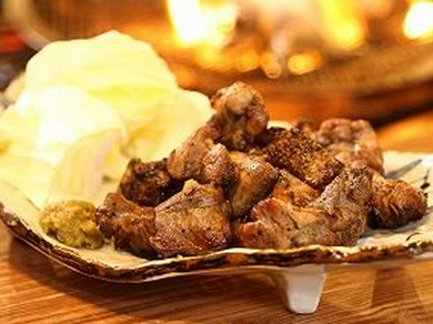 鳥取県産香美鶏　炭焼き鶏盛り