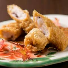 季節の湯葉春巻き
