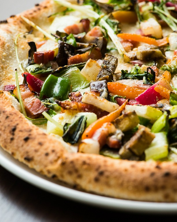 テイクアウト有機野菜ピッツァ