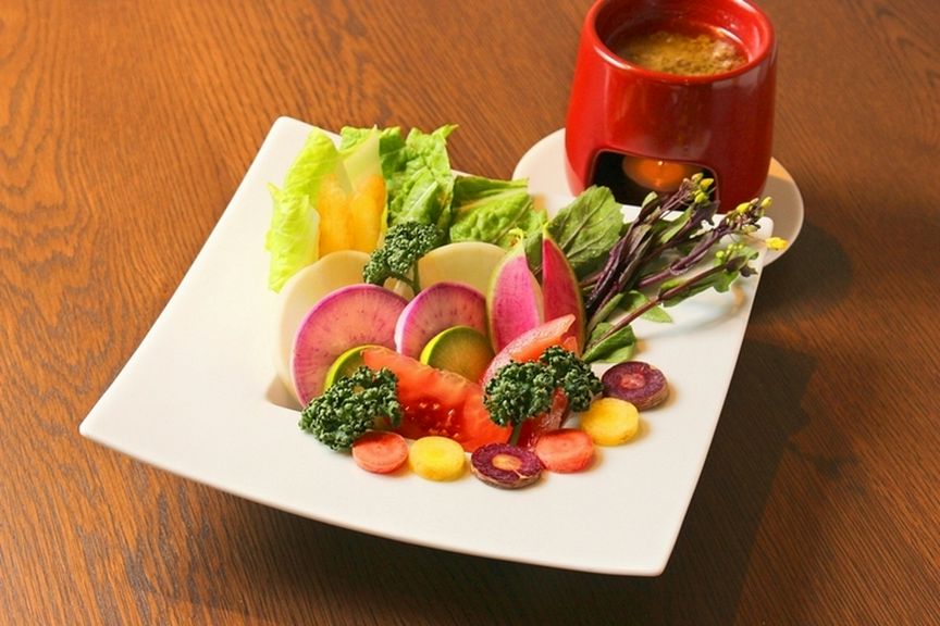 有機野菜のバーニャカウダ