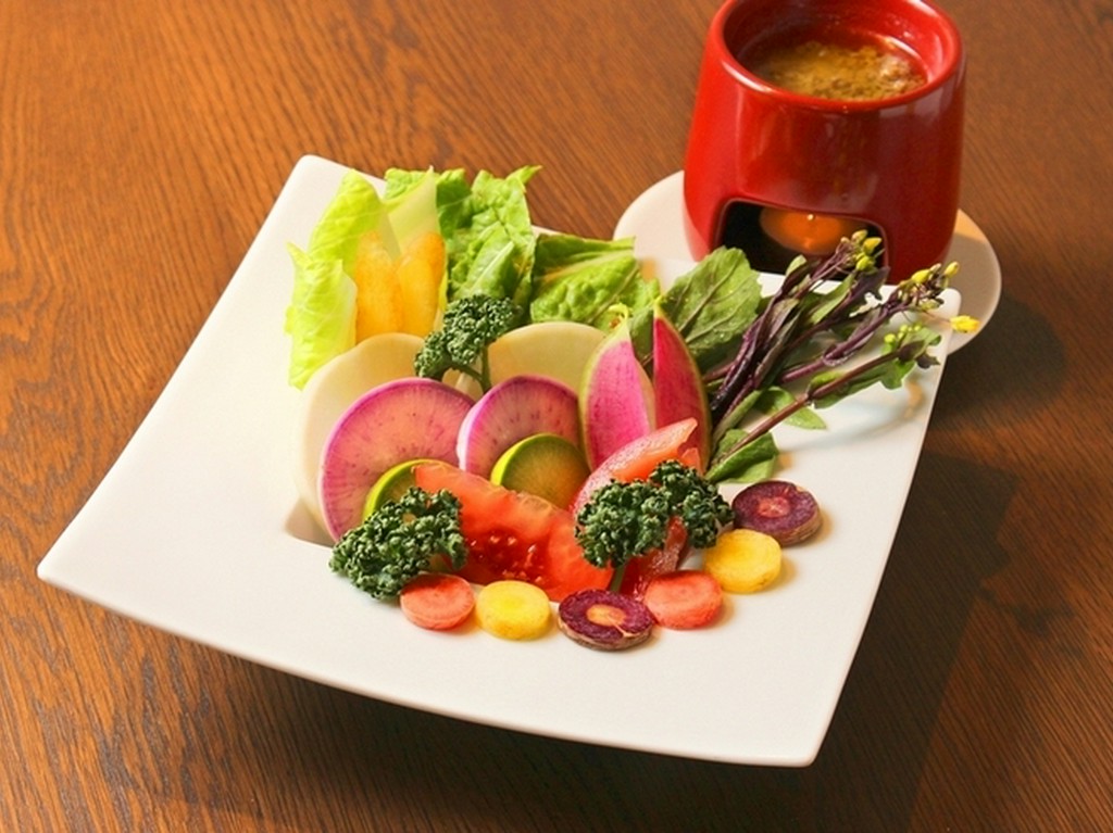 有機野菜のバーニャカウダ