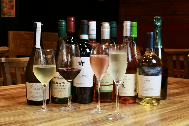 ワインにこだわっている