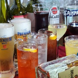 単品飲み放題2.5時間！（30分前ラストオーダー）
ビール・ハイボール・カクテル・ソフトドリンク30種類以上