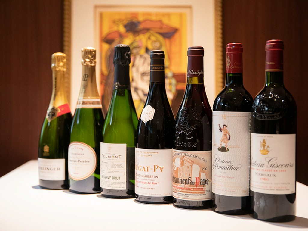 料理に合わせてセレクトされたワイン