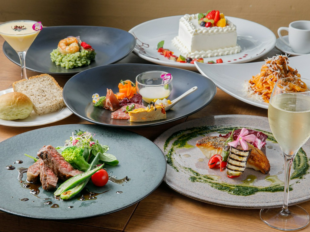 記念日コースで特別なひと時を