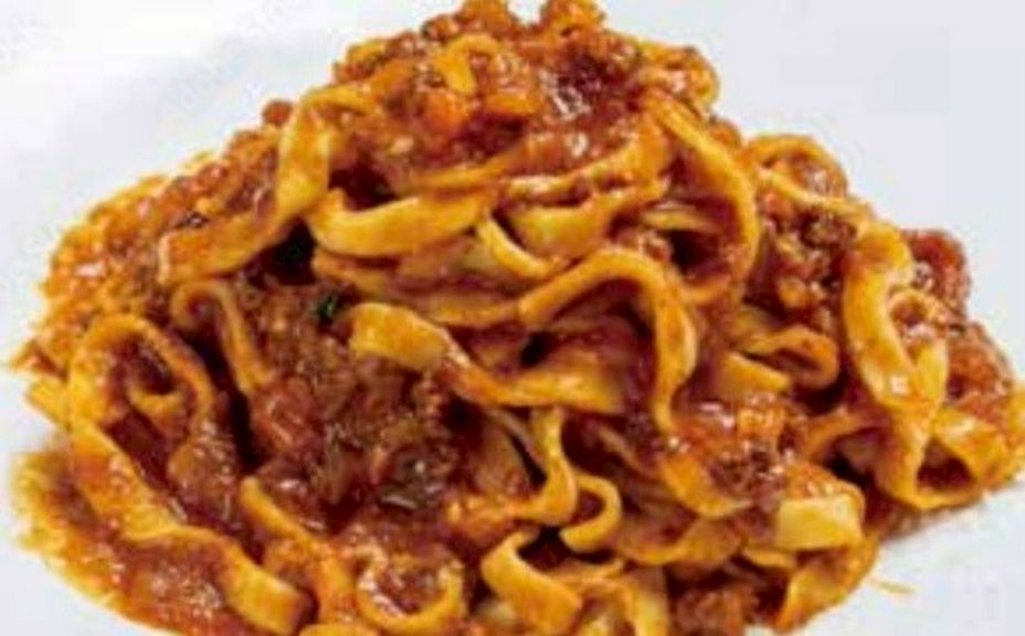 国産牛と神戸ポークのボロネーゼ　タリアテッレ