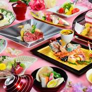 ・前菜
・お椀
・造里
・凌ぎ
・焼物
・油物
・酢の物
・飯物
・デザート
※季節、仕入れによってメニューが変わります。