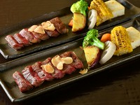 中心部には火を通しすぎず、柔らかさを保つ『本日の特選ステーキ』