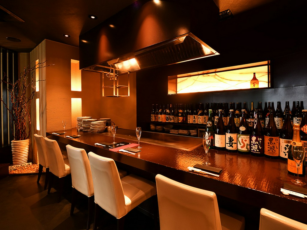 料理人を眺められる特等席