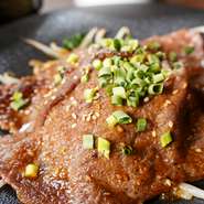 黒毛和牛の牛皿定食