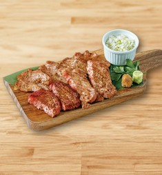 牛たん盛合せ　3種の薬味添え