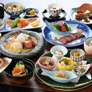 五感を満たす旬のもてなし『季節の会席』