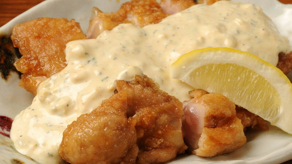熟成唐揚げ、特濃タルタルソース