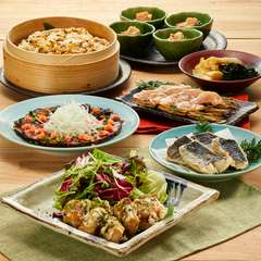 山口名物『瓦そば』をメインに、秋の旬食材を取り揃えました。
落ち着いた店内で秋の訪れを感じてください