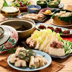 落ち着いた店内で、福の花ならではの山口料理の数々を是非お召し上がりください。