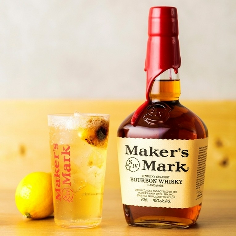 漬け込み檸檬のメーカーズマークハイボール