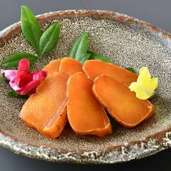 程よい食感、抜群の旨みがある自家製の『からすみ』