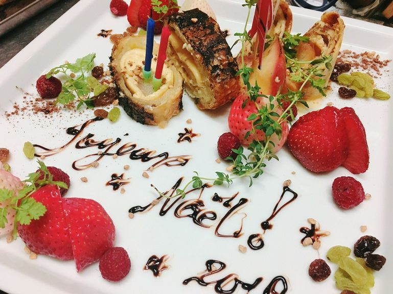 <コースオプション>記念日ープレート