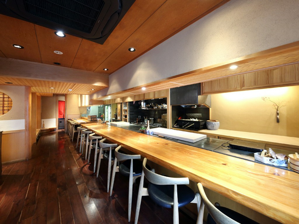 【田心】の世界観が凝縮された、五感で楽しむカウンター席