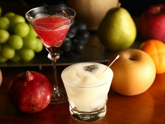 季節のフルーツのカクテル