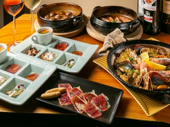 非日常を気軽に楽しめる『スパニッシュコース』