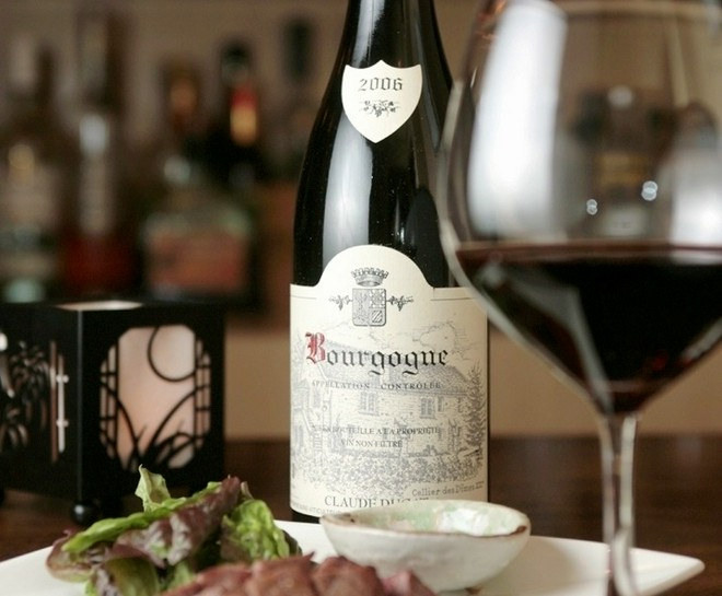 ワインにこだわっている