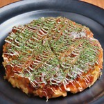 能登豚のお好み焼き